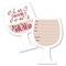 Big Dot of Happiness Vino Before Vows - Shaped Fill-in Invitations - Bridal Shower or Bachelorette Party Invitation Cards with Envelopes - Set of 12